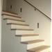 &copy; CP-Trappen - combinatie franse eik , wit gelakt en inox